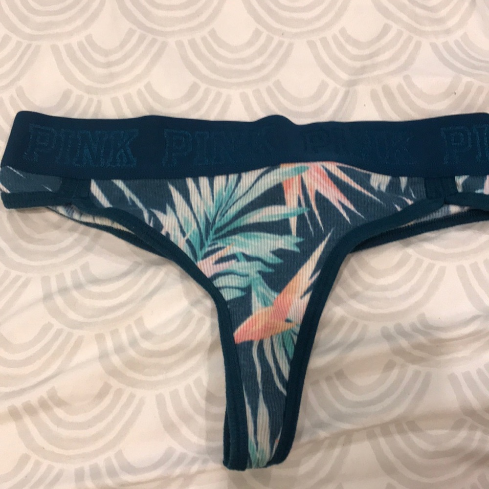 Pink thong